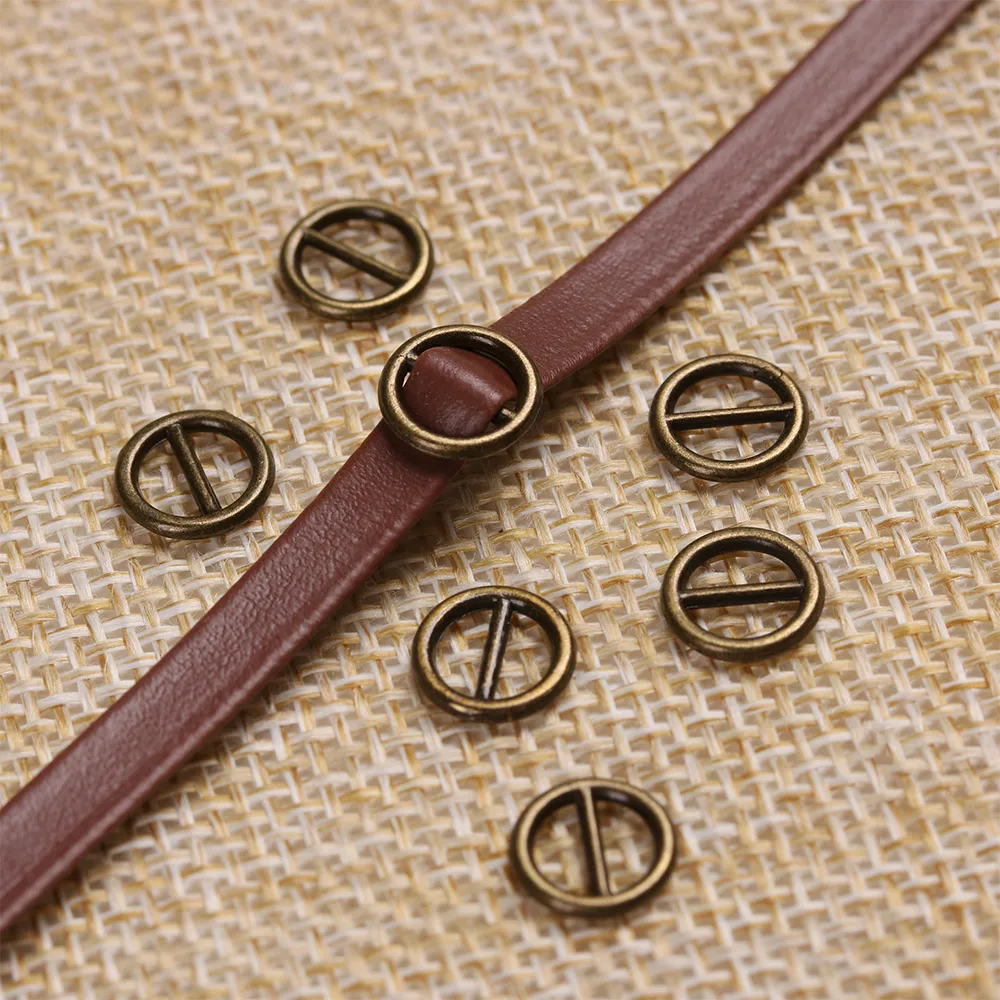 20/40 шт. 5 мм/6 мм новейшая миниатюрная ультрамалая Тройная пряжка для ремня куклы