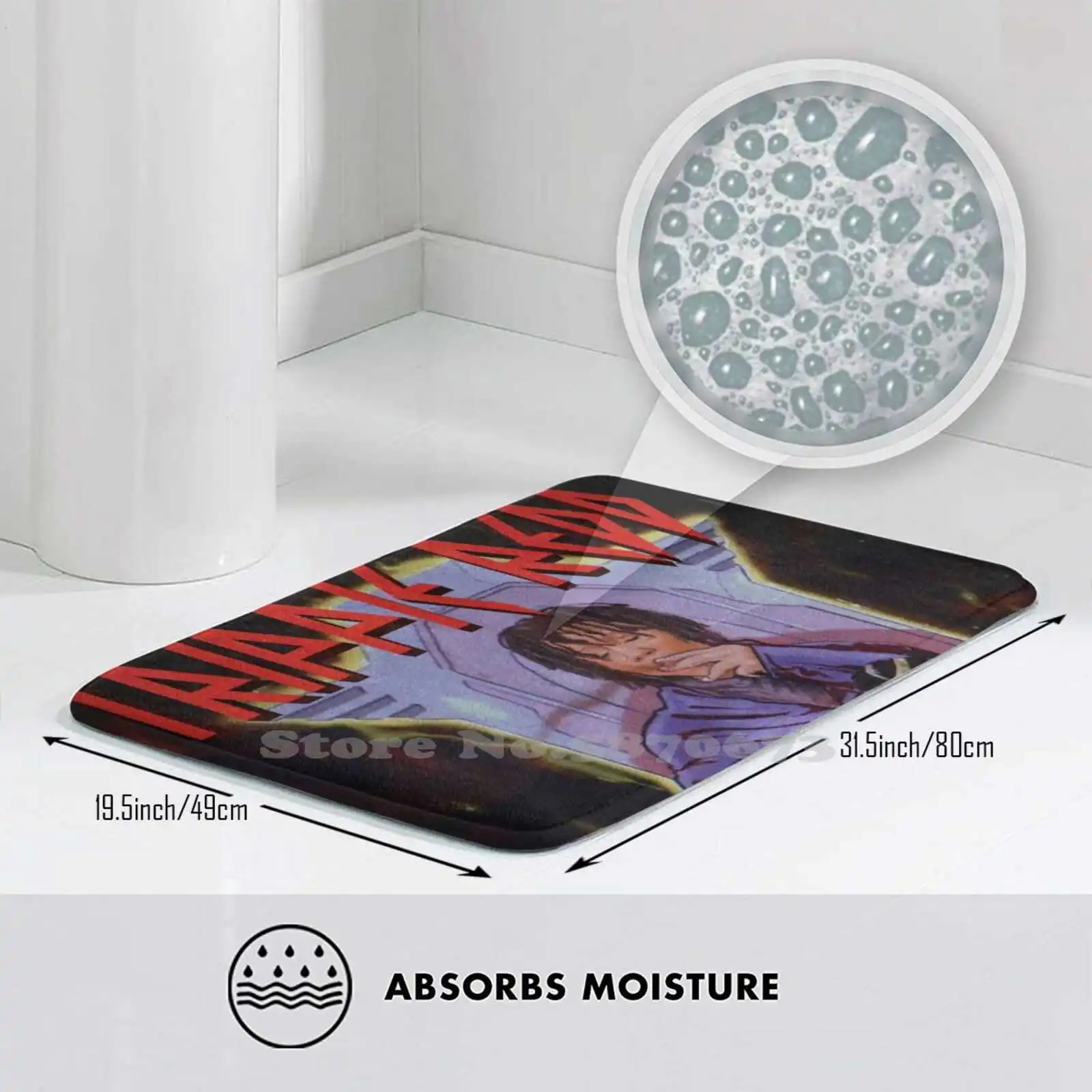 Y Redd 3 размера домашний ковер комнатный альбом музыка хип-хоп Trippie Tour Rap Lil Uzivert