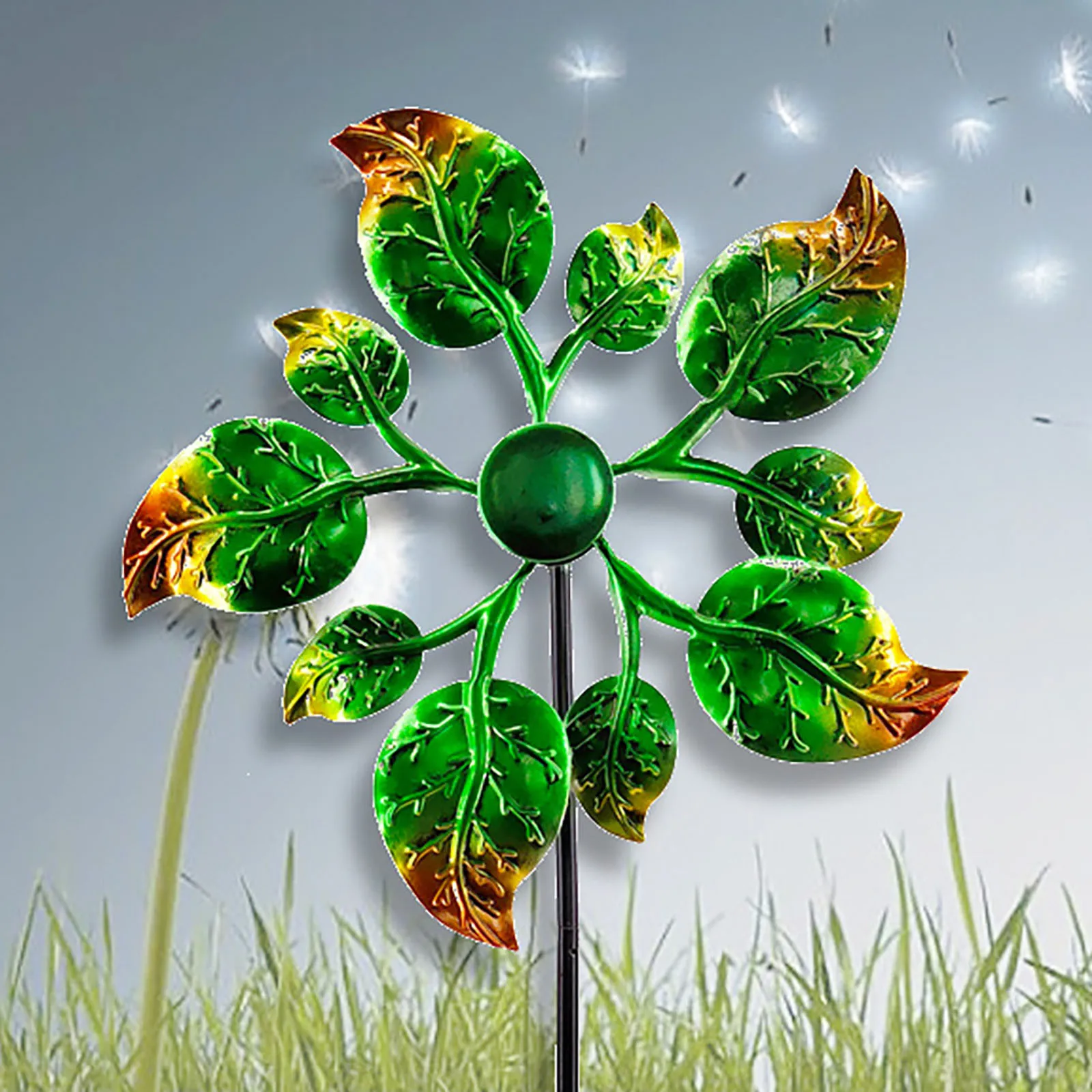 

Windmill decoration Rainbow Colors Spinning Garden Stake Windmill Outdoor Garden Decoration Decorative Stakes moulin a vent