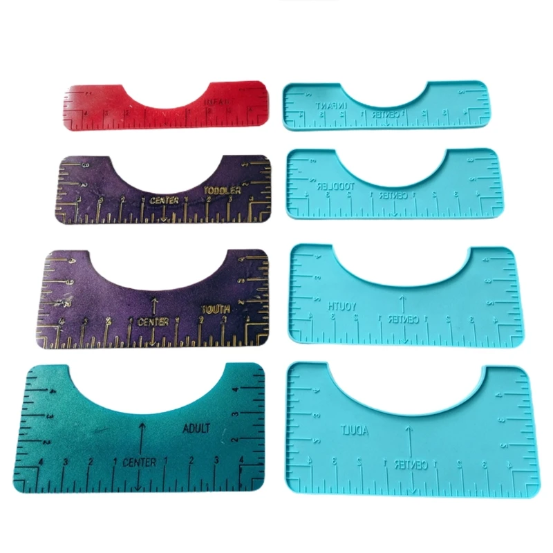 

Clothing Cutting Ruler Resin Mold Sewing Measuring Inch Rulers Silicone Mould