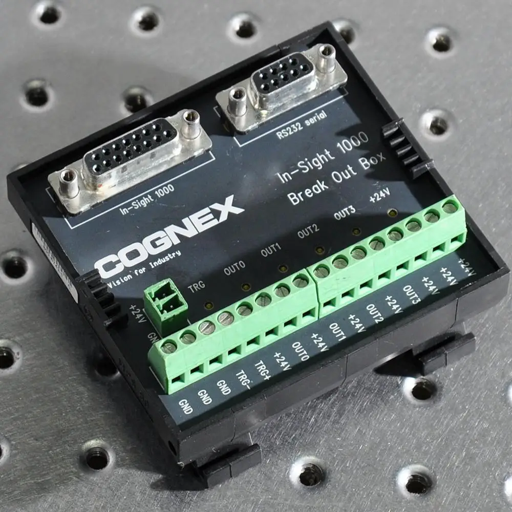 COGNEX In-Sight 1000 Break Out Box Smart Camera Junction Box IO Module