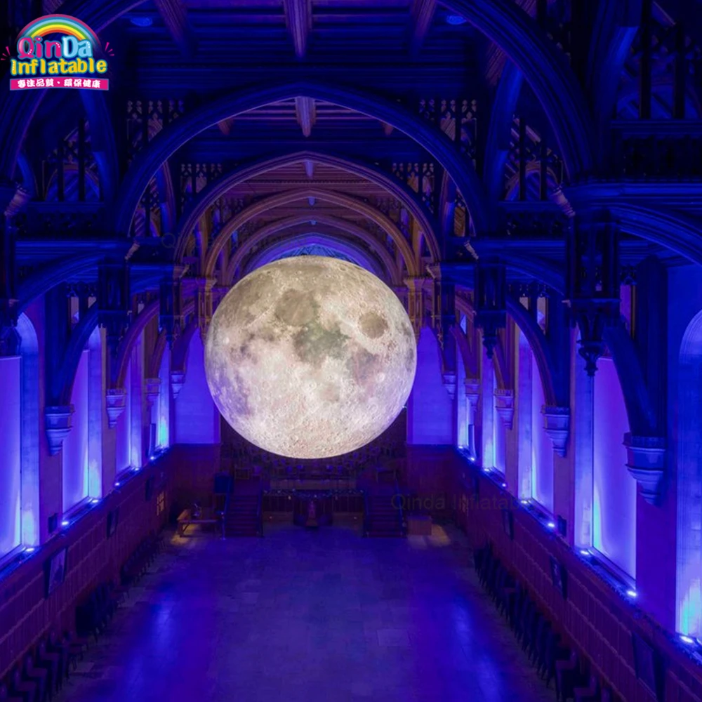 Светильник ing надувной лунный шар реклама земной со светодиодным