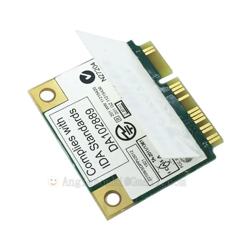 Беспроводная карта BCM943142HM 802.11bgn WIFI + BT4.0 04W3794/04W3795 Mini PCI E для Lenovo Thinkpad G400 E530C E135 X140E S431
