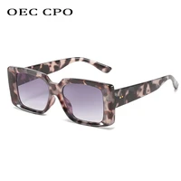 oec cpo 2021 new fashion square sunglasses women brand sexy ladies rectangle sun glasses female eyewears uv400 goggles glasses