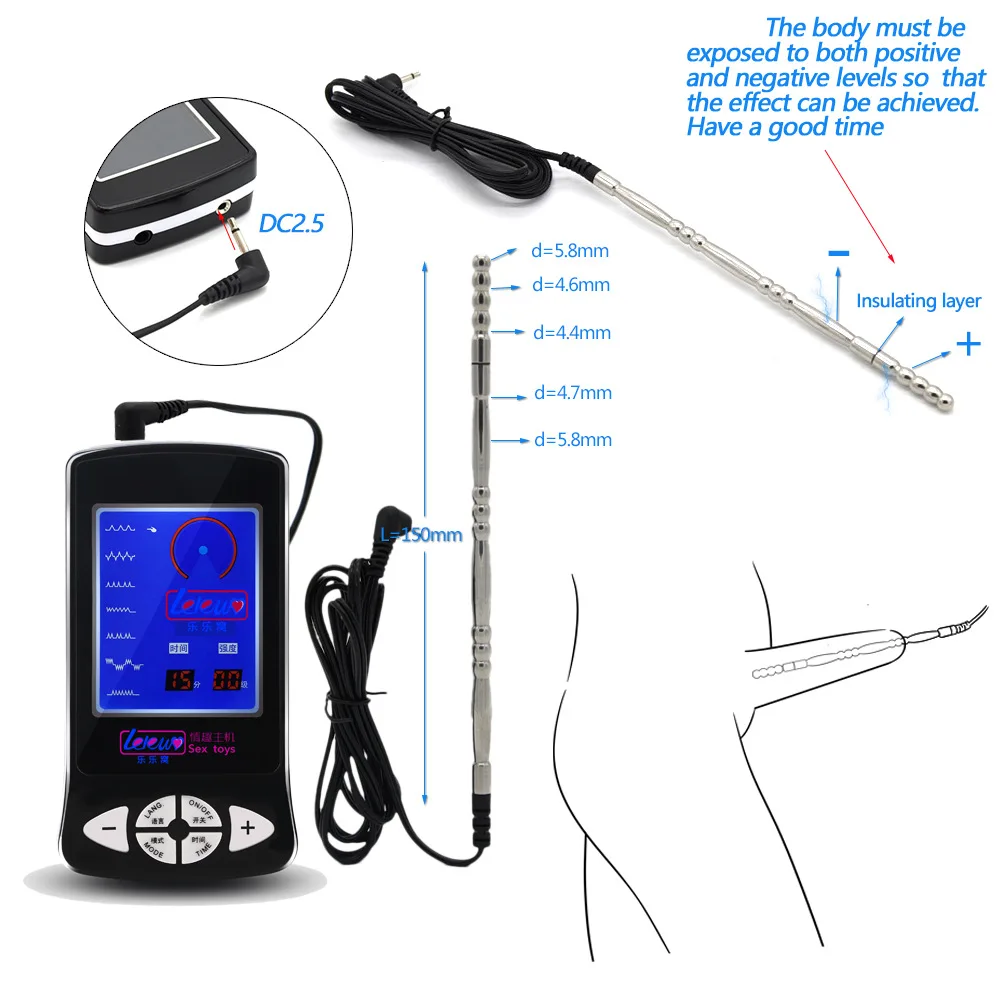 Бдсм бондаж электрический шок анальная пробка кольца на пенис массажный коврик