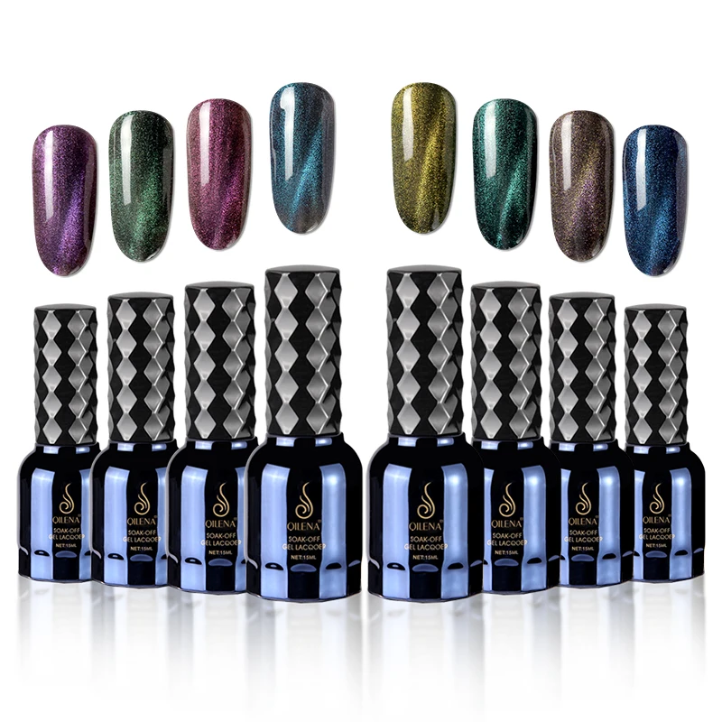 Paston маникюр лак для ногтей Лаванда синий JYJ-1-4 - Цвет: Cat Eye  Manicure