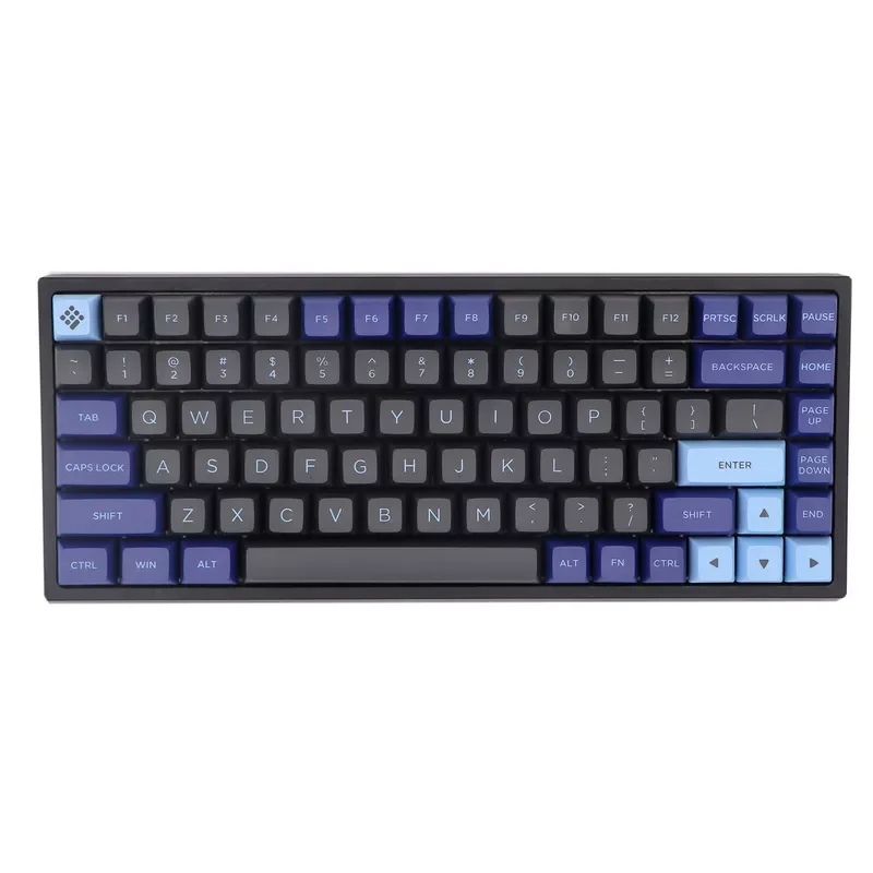 

OSA Double-shot ABS Misty Rain Blue Keycap 232keys Set For Mechanical keyboard Cherry MX switch 104 87 61 64 87