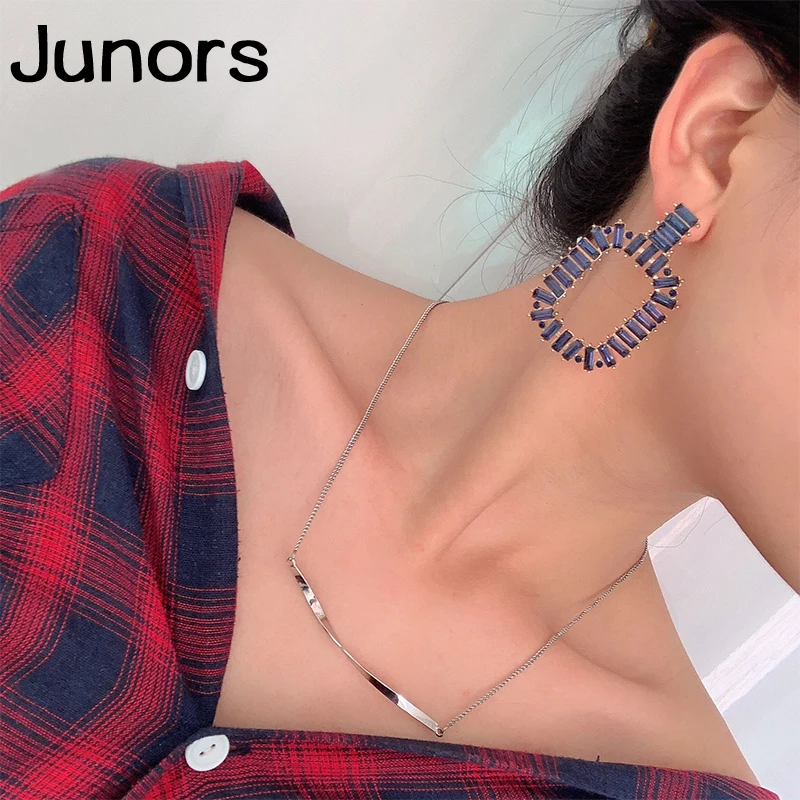 Вечерние женские серьги из смолы для девочек 2019 gadis большой кулон с
