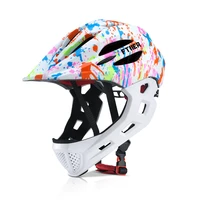 2022 kid riding hhelmet skating protection safety helmet led taillights children felmet kid balance car helmet s 46 53cm
