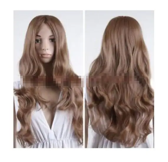 Женский Длинный сексуальный парик модные волнистые термостойкие волосы парики