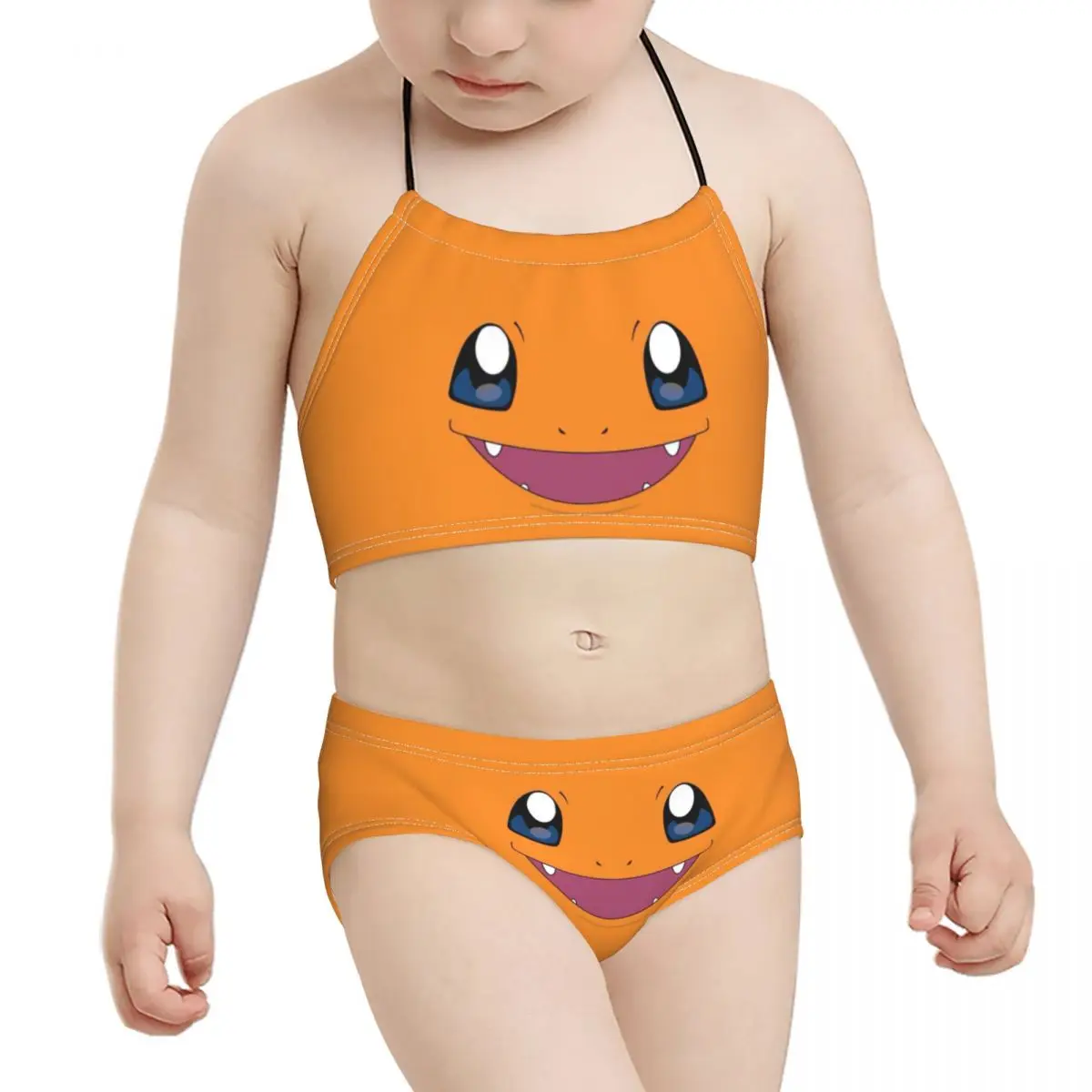 

Милый детский купальный костюм из аниме для девочек, детский купальный костюм с принтом дракона Biquini 2021, оптовая продажа, купальный костюм д...