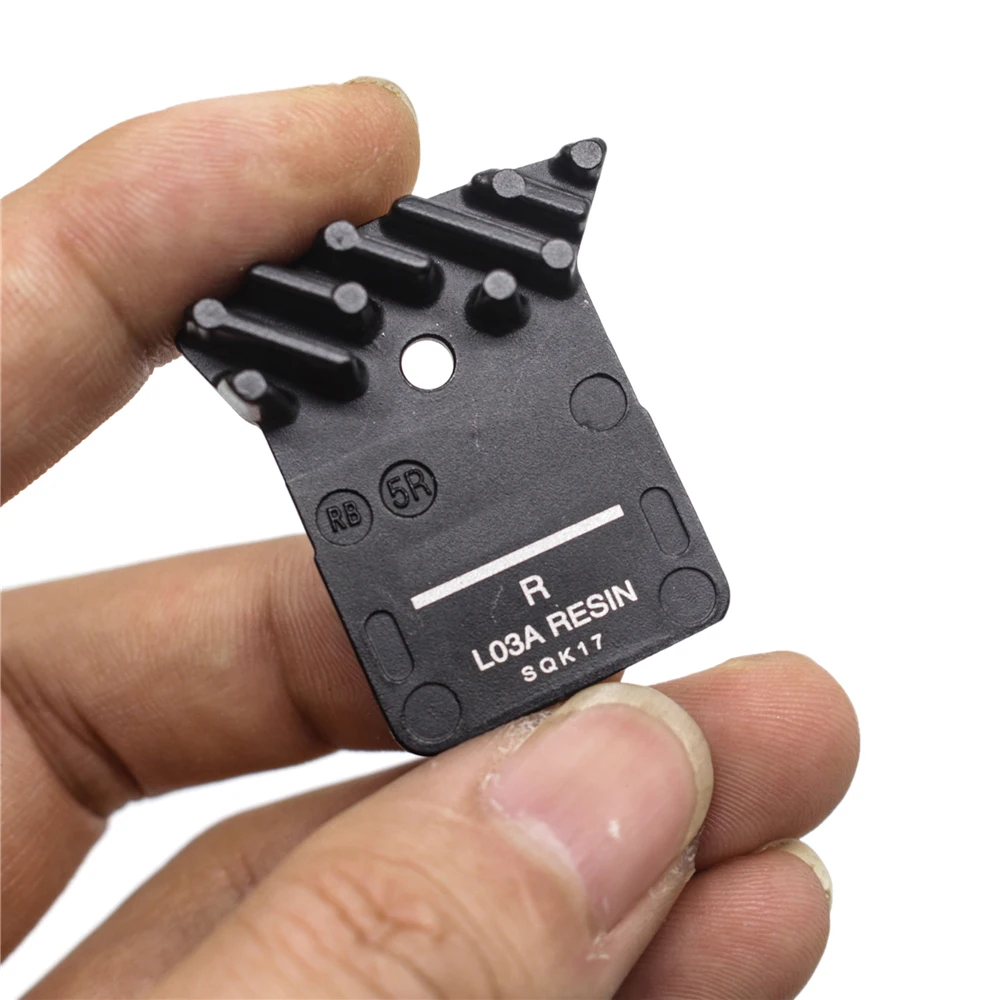 4 пары L03A полимерные дисковые Тормозные колодки с плавником для плоского