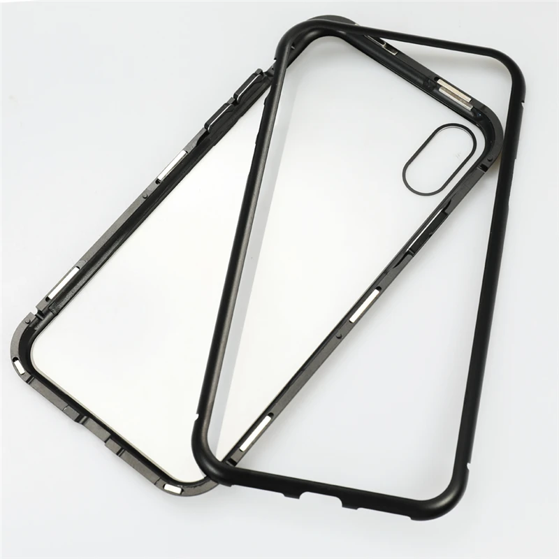 1 шт. Чехол для мобильного телефона с металлической оправой защитный чехол из