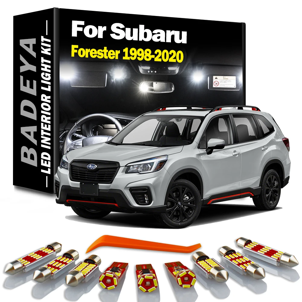 Встроенный световой комплект BADEYA Canbus для Subaru Forester 1998-2014 2015 2016 2017 2018 2019 2020 - купить