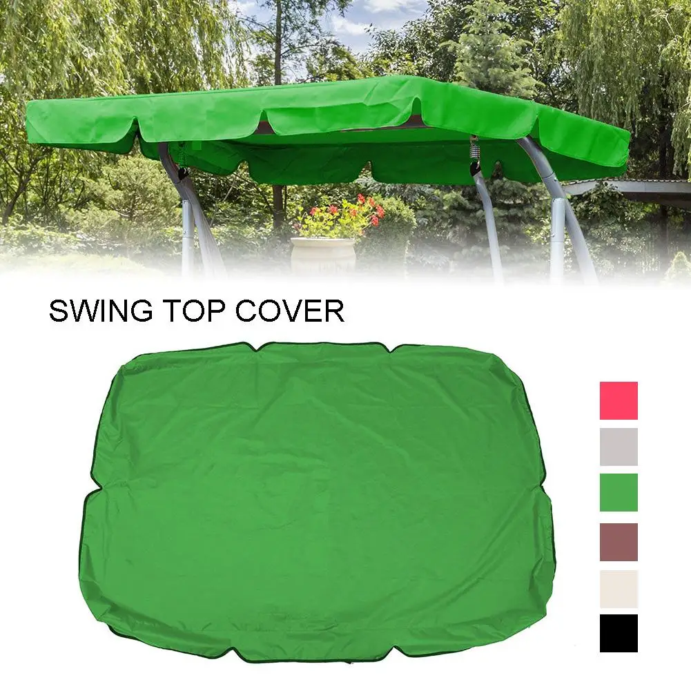 

UV Blocking Waterproof Swing Chair Top Cover Balcony Canopy Dustproof Sun Shade Swing Chair Top Cover Balcony Canopy Dustproof S