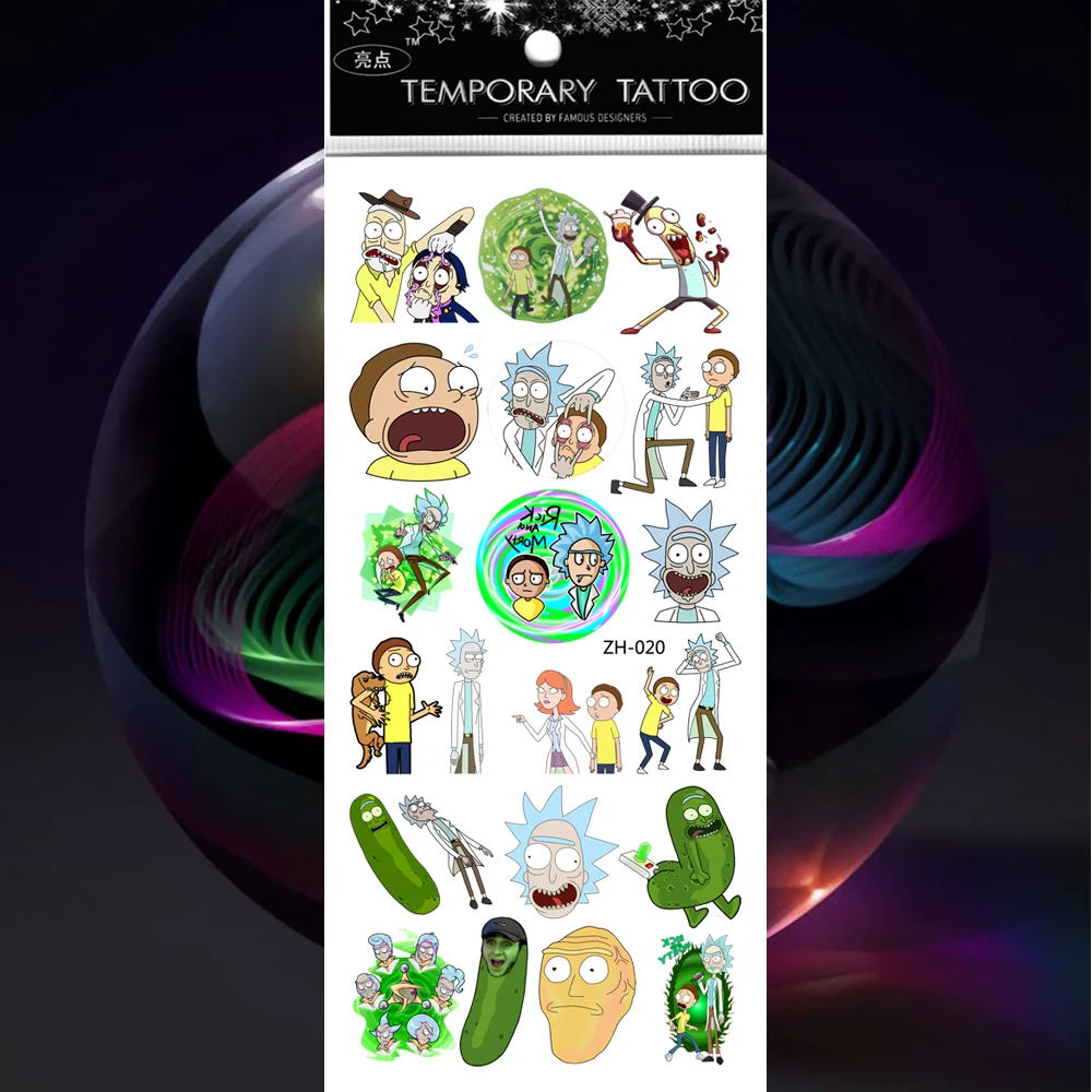 5 шт./лот татуировки рукава Tatoo Temporaire Homme милый стикер Дети Водонепроницаемый