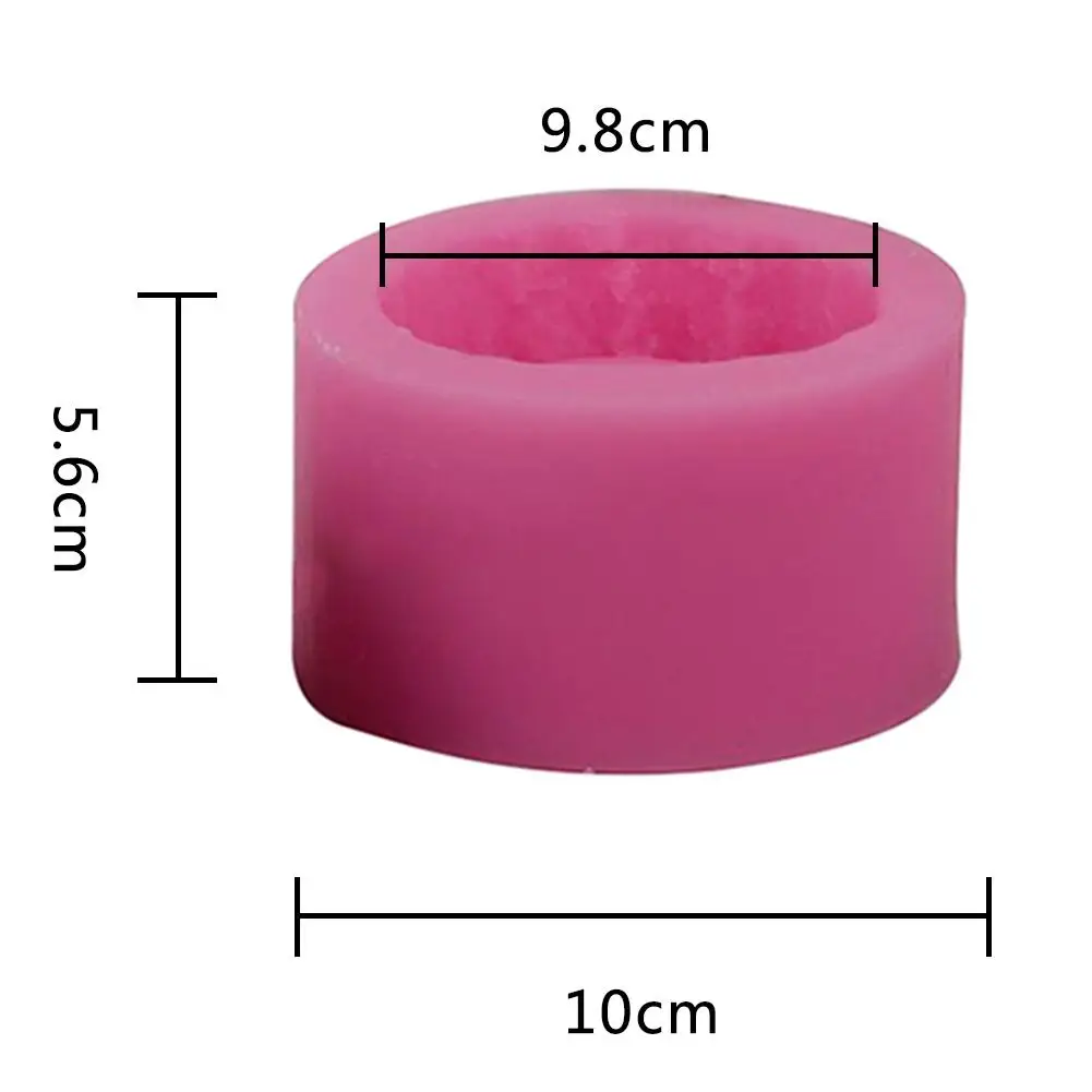 1 шт. 3D пень силиконовые формы грязи пресс-форм для украшения тортов бетонный