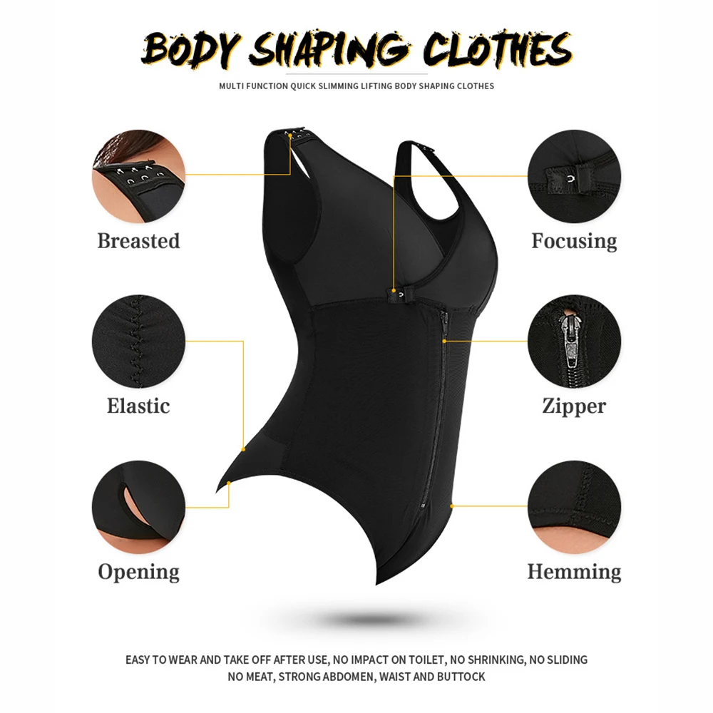 

High Quality Shapewear Full Body Shapers Slimming Bodysuit Corsets Butt Lift Tummy Shapers Waist Trainer Underwear Underwear
