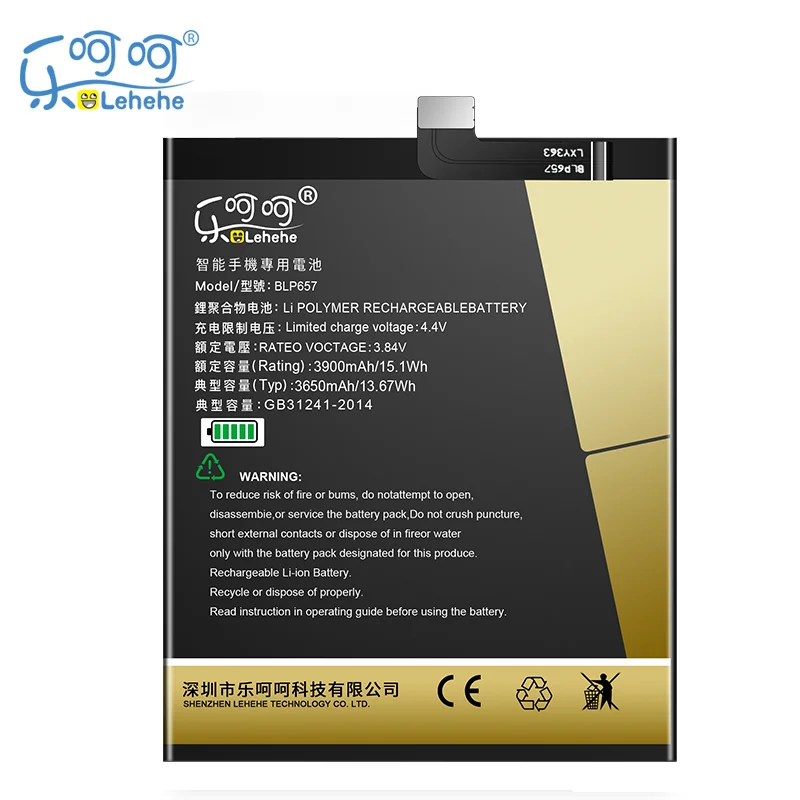 Новинка LEHEHE BLP657 батарея для OnePlus Six 1+ One Plus 6 3600 мАч Высокая емкость сменные батареи с инструментами подарки