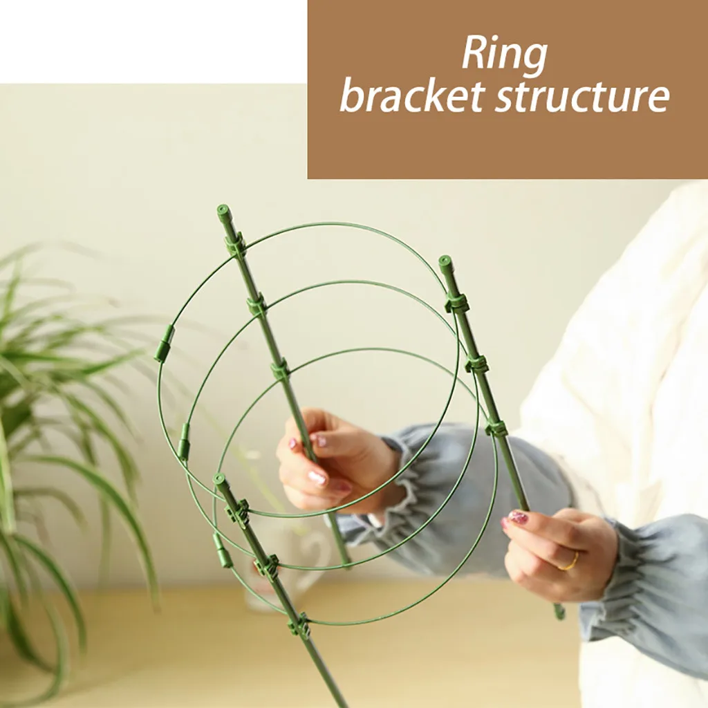

Plant Support Cage Garden Climbing Plant Support Rack Tomato Cage Plant Support Cage With 4 Self Watering Spikes Hot Sale #751