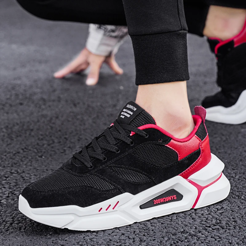 

Кроссовки мужские, кожаные, сетчатые, большого размера 7-10