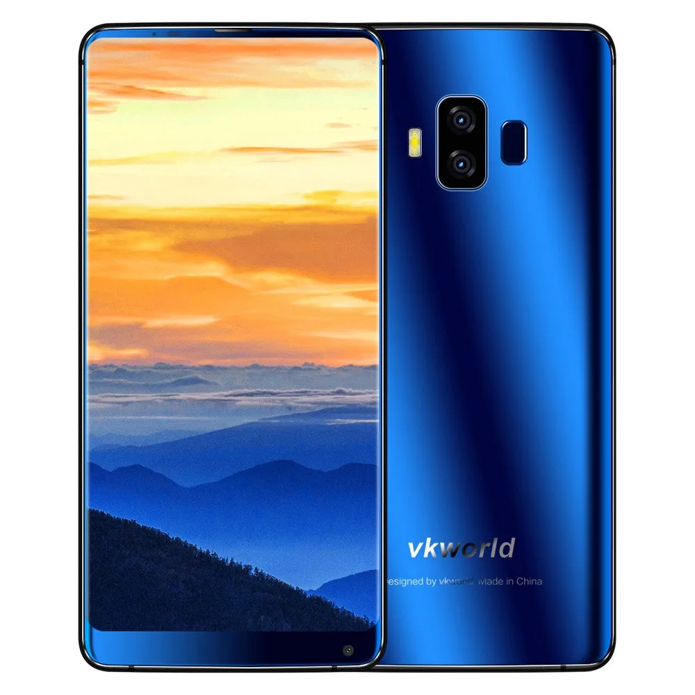 Высокое качество лучший PriceVkworld S8 5,99-дюймов 18: 9 полный экран 4G-LTE отпечатков пальцев Смартфон 4+ 64 ГБ горячая Распродажа покупки