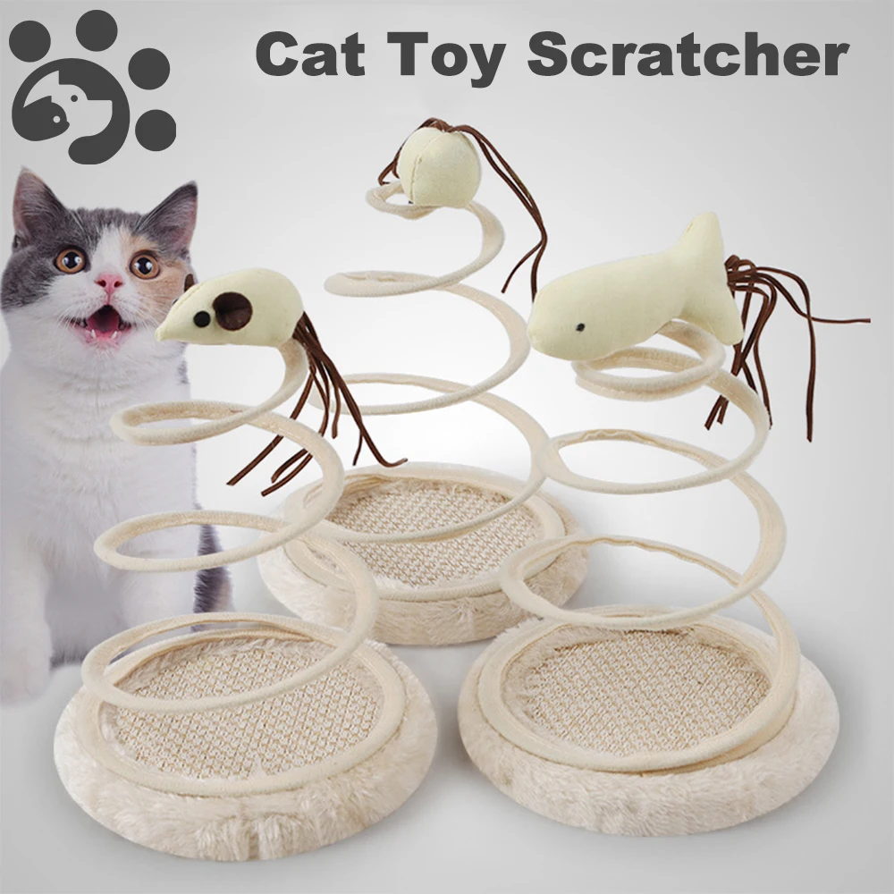 Кошка башня дерево мышь для кошек Когтеточка Подушка-Когтеточка котят мебель