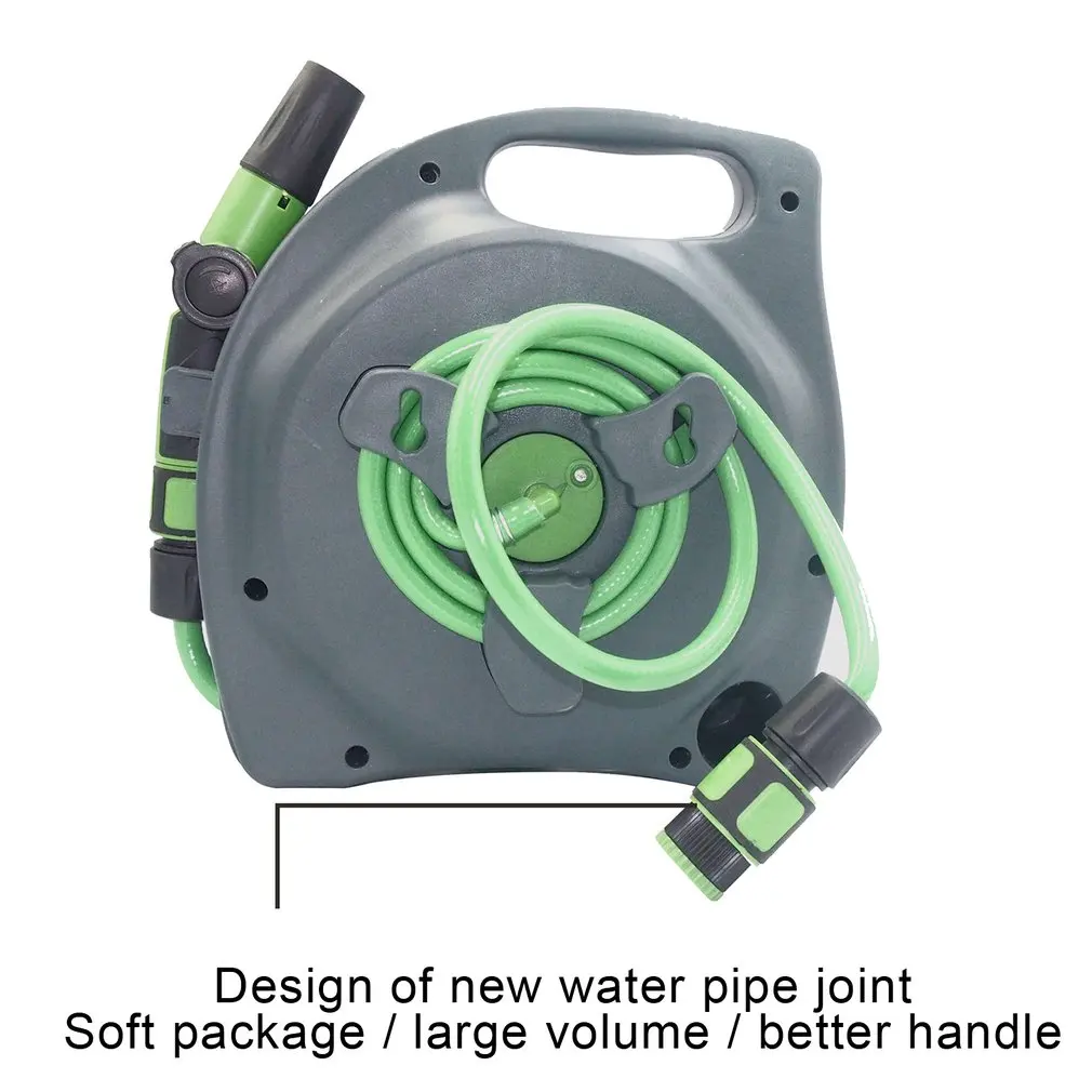 

Multifunctional Portable Manual Hose Holder Balcony Watering Wall-mounted Garden Watering Irrigation Hose Storage