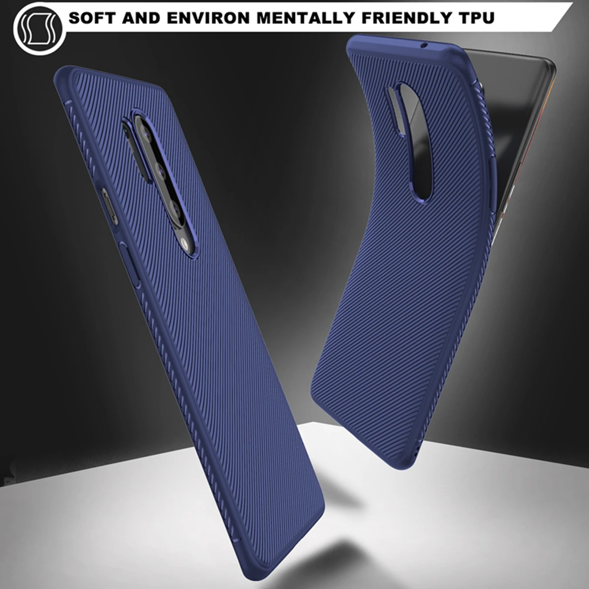 for Oneplus 7T 8 pro Case Silicon 360 Protective Shell Anti-slip Soft TPU Shockproof Cover Back Defender Armor One Plus | Мобильные