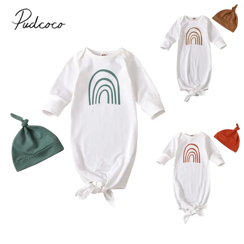 Спальный мешок с длинным рукавом для младенцев комплект сна милым мультяшным