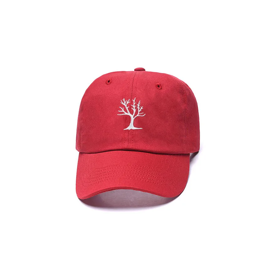 100% хлопковая бейсбольная Кепка с вышивкой большого дерева для папы бейсболка без