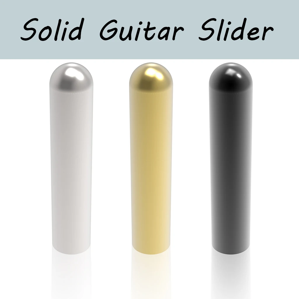 

1 шт. твердый слайдер для гитары, металлический слайдер для гитары