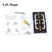 zigzag box magic tricks mummy cut to three sections recovery magic trick props creative toys for children