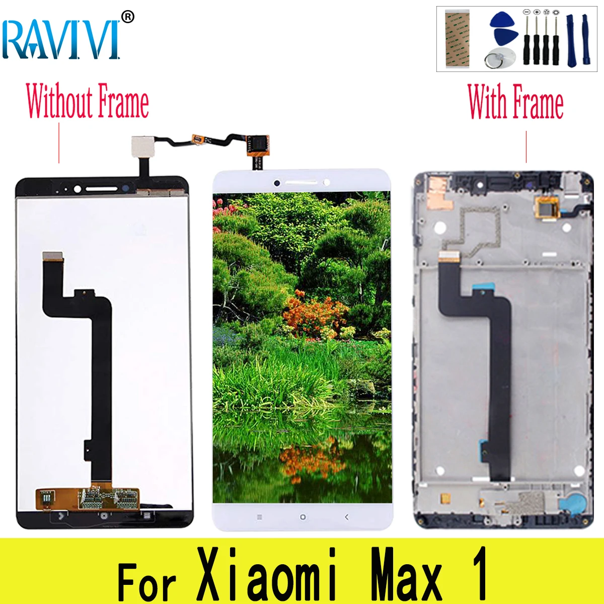 ЖК дисплей 6 44 дюйма для XIAOMI Mi Max сенсорный экран MiMax протестированный дигитайзер в