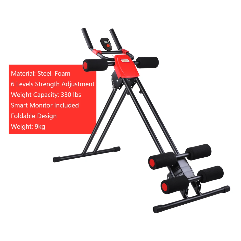 ONETWOFIT складной брюшной машинный тренажер Ролик Многофункциональный каботажное