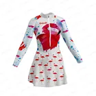 Женское трикотажное платье Wyndymilla, трикотажная юбка для триатлона, маленькое платье, одежда для езды на велосипеде, 2022