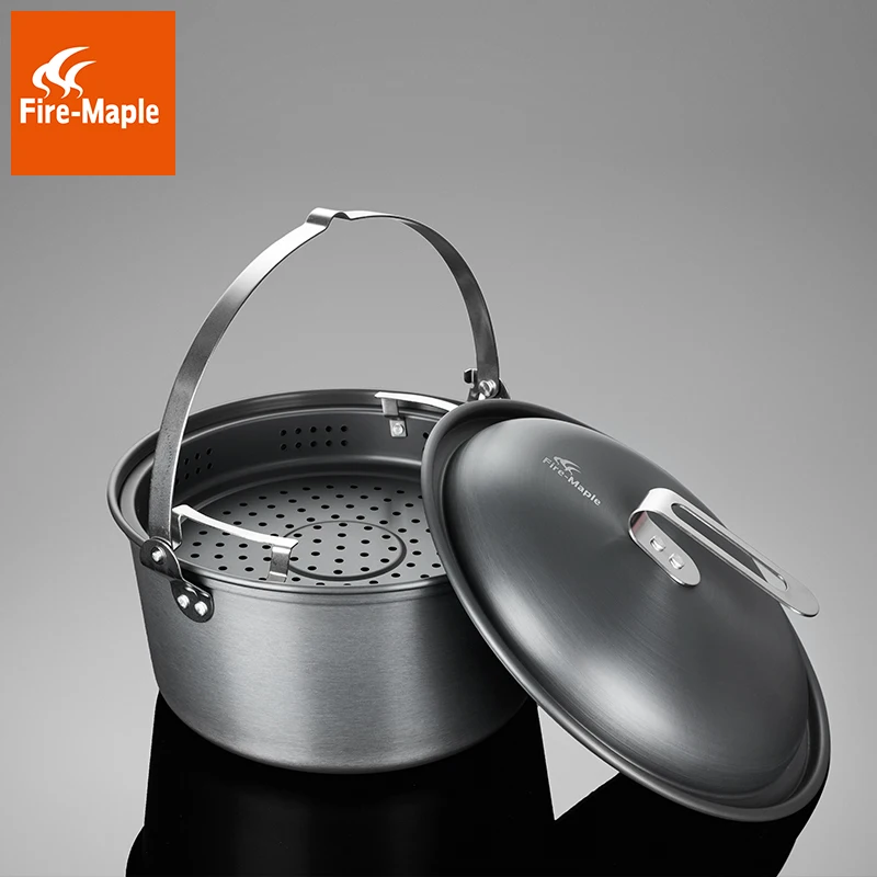 Пожарный кленовый подвесной горшок 9л приготовление парения на открытом воздухе