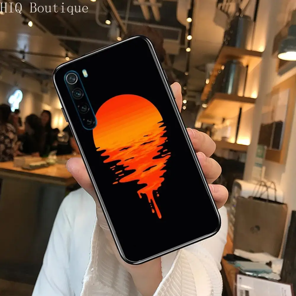 

Different cartoon Phone Case For XiaoMi Redmi Note 9S 8 7 6 5 A Pro T Y1 Anime Black Cover Silicone Back Pretty
