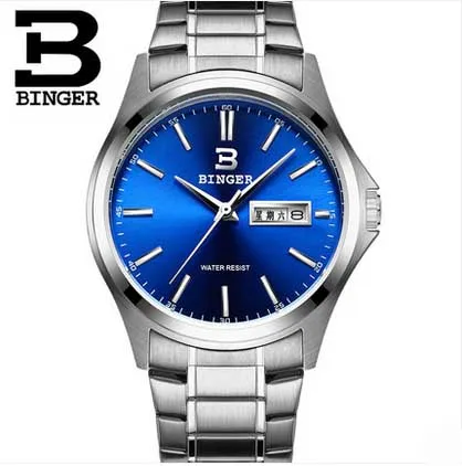 Часы наручные мужские кварцевые водонепроницаемые до 30 м с датой|Кварцевые часы|