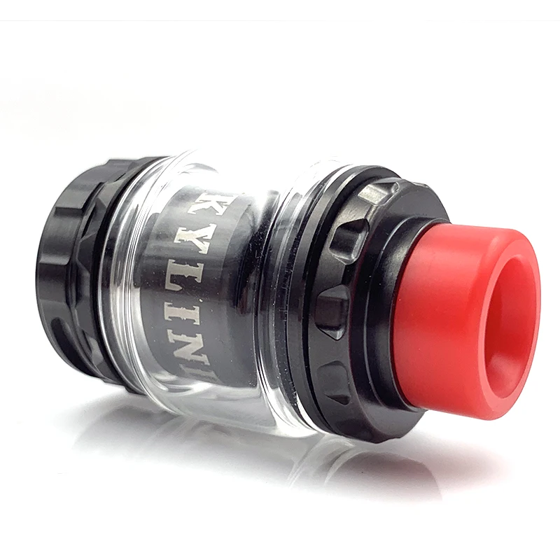 

Vmiss Kylin V2 II RTA Tank 3ml To 5ml Adjustable Glass Tube With 810 Resin Mouthpiece Vape Mod Atomizer