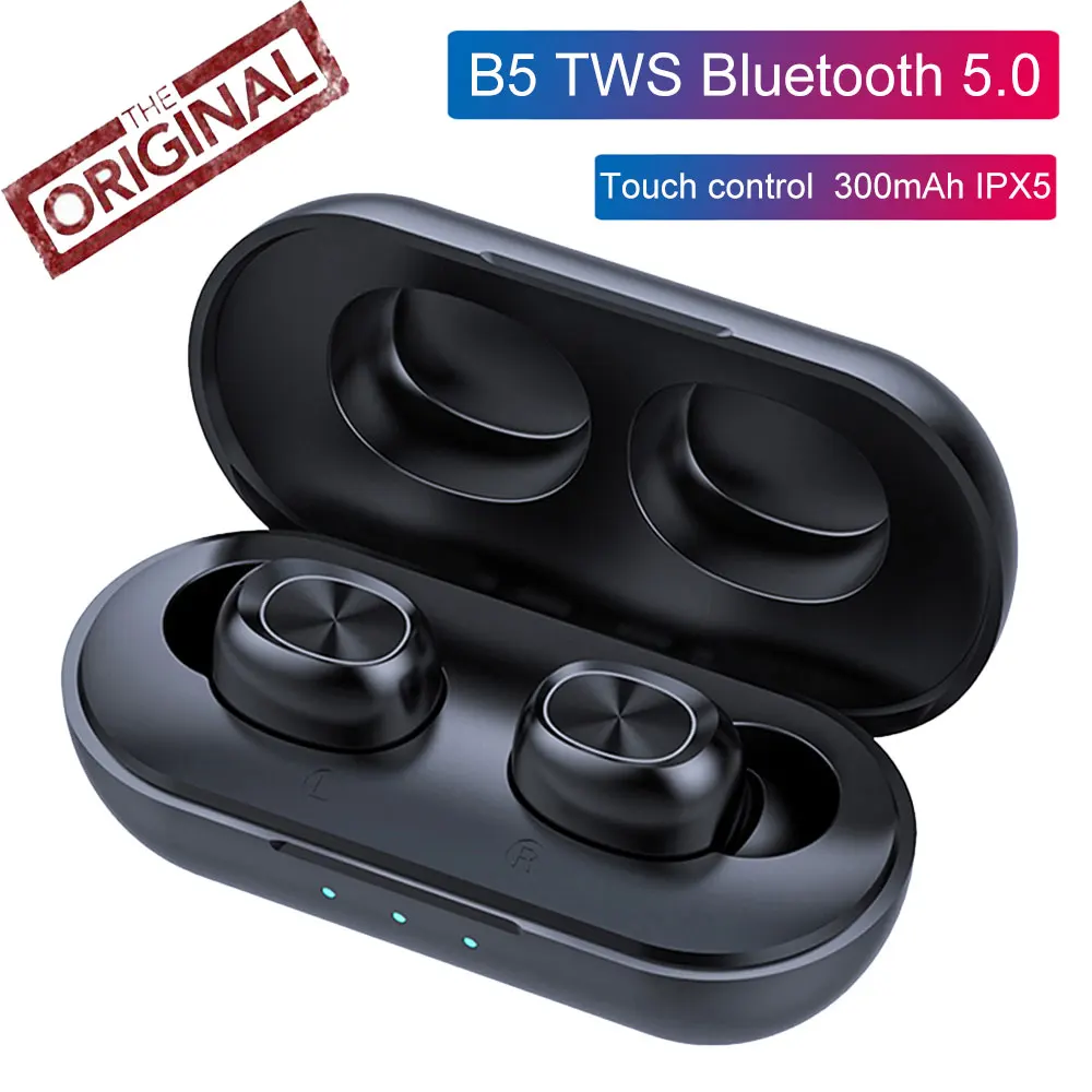 B5 Touch TWS Bluetooth наушники 9D стерео гарнитура игровая Heaphone с микрофоном