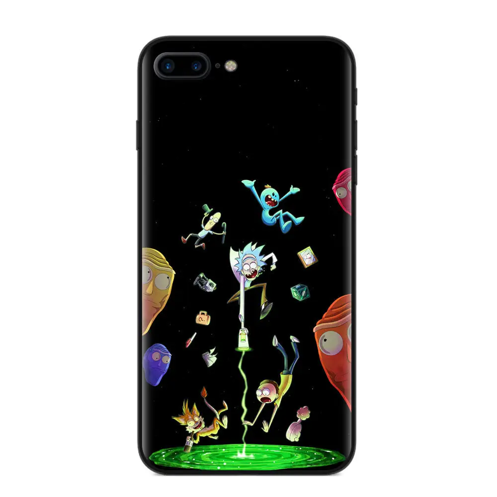 Горячая Распродажа, чехол для телефона с аниме Риком и Морти для iphone 11 PRO MAX 7 5S SE 6s 7 8 Plus, чехол из ТПУ для iphone X XR XS MAX, чехол - Цвет: TPU A2069