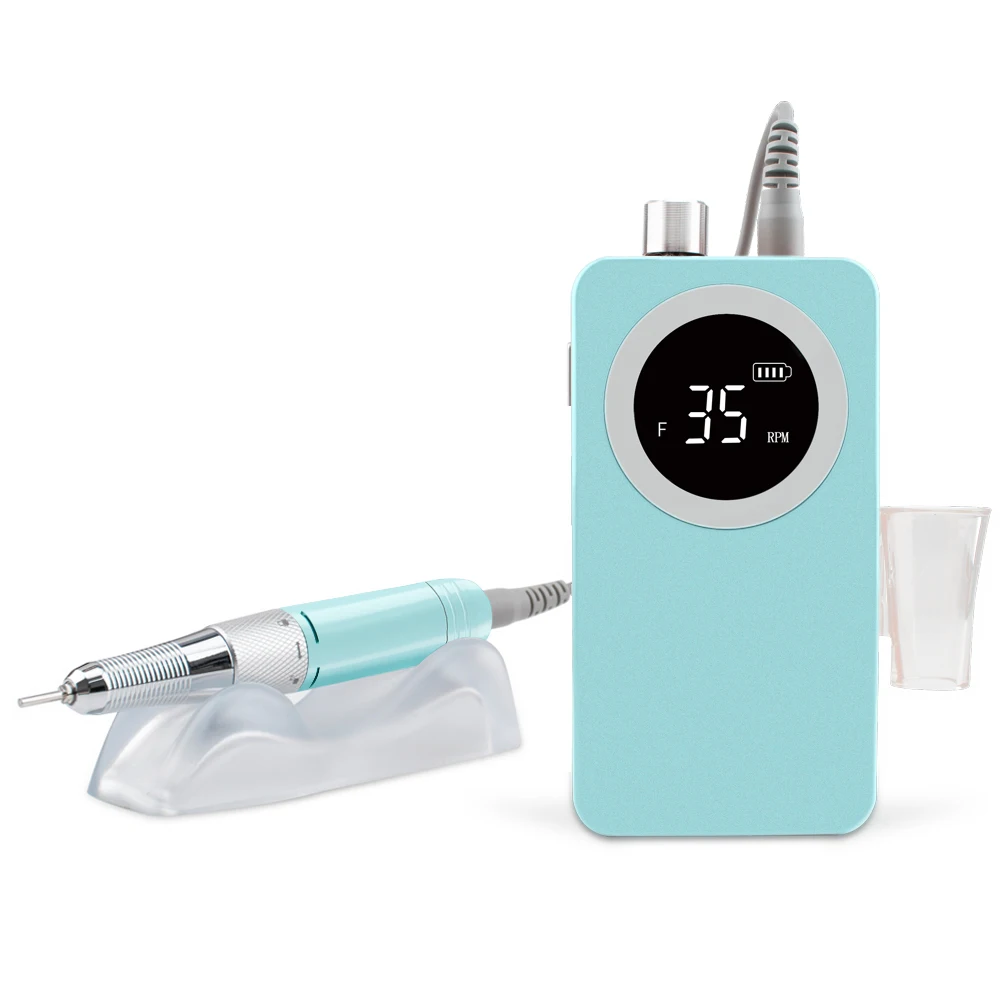 Беспроводной электрический сверлильный станок для ногтей Русалка 35000 об./мин