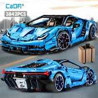 cada 3842pcs mad cow extreme sports vehicle building blocks city technical racing car bricks collect gift toys for kids