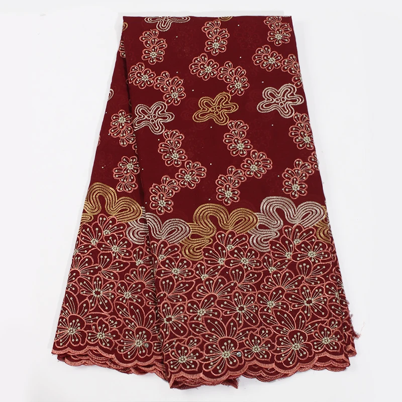 Bestway вышитый цветок швейцарская вуаль в Швейцарии горный хрусталь кружево ткань