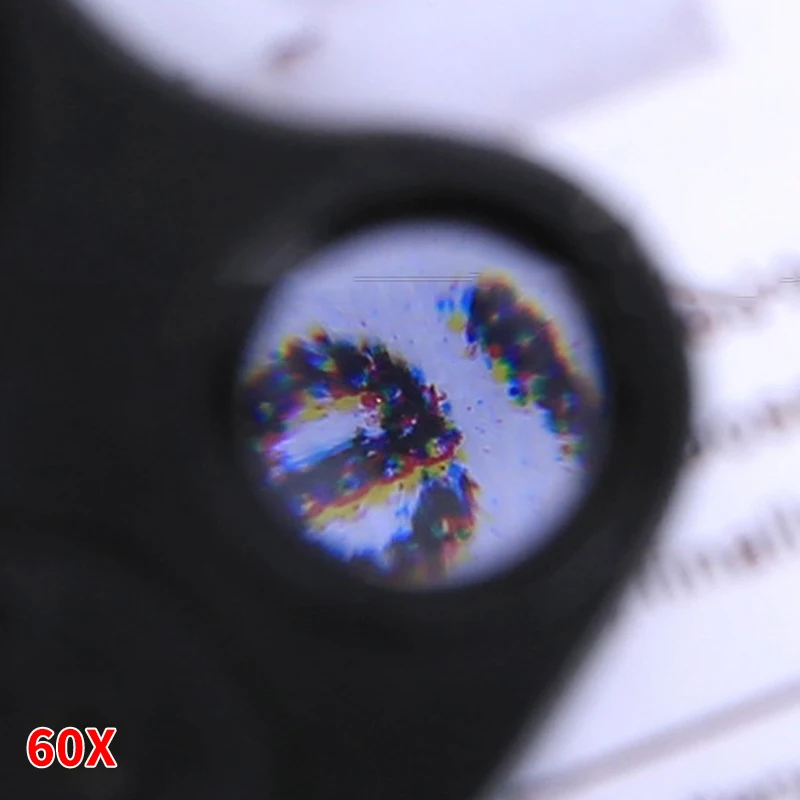 

Factory Price 30X 60X Illuminated Magnifier Glass Loupe Dual Lens Lam Jewelry Appraisal tool High Quality