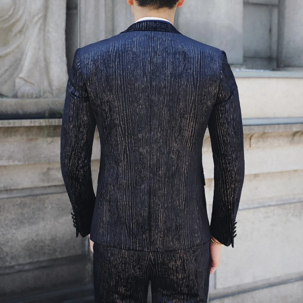 Повседневная одежда (Блейзер + жилет брюки) Trajes De Hombre костюм Mariage Homme смокинг 2020