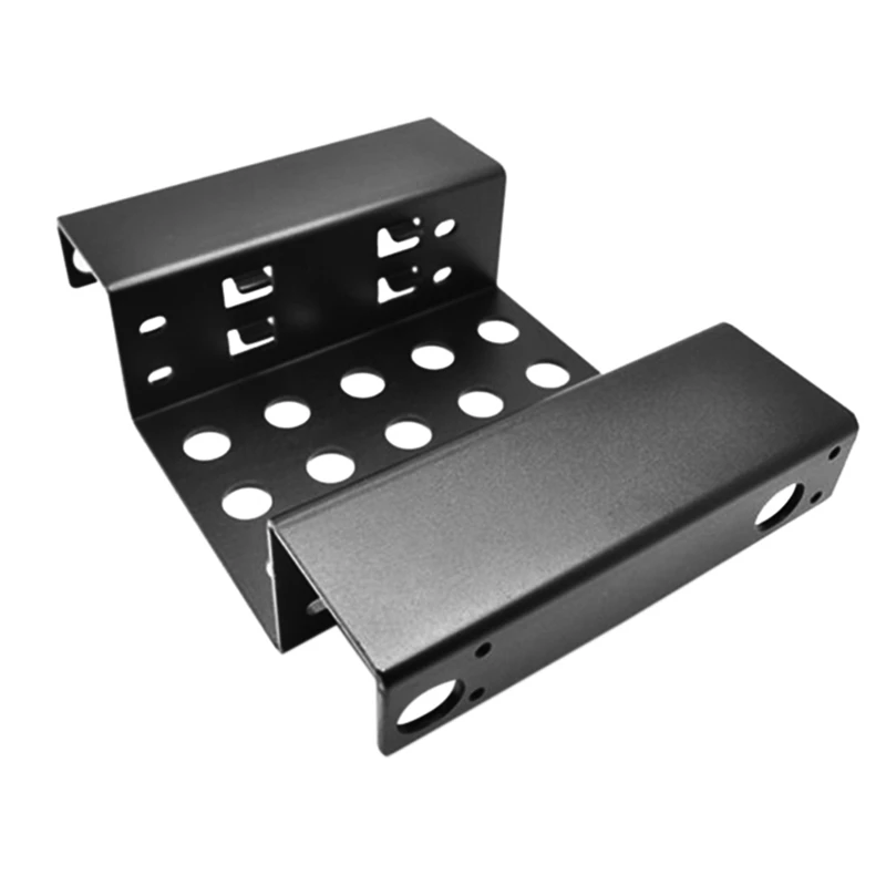 

2-Bay 2.5-Inch to 5.25-Inch Adapter Bracket Hard Drive Caddy SSD Chassis Hard Drive Mounting Tray Caddy Bay