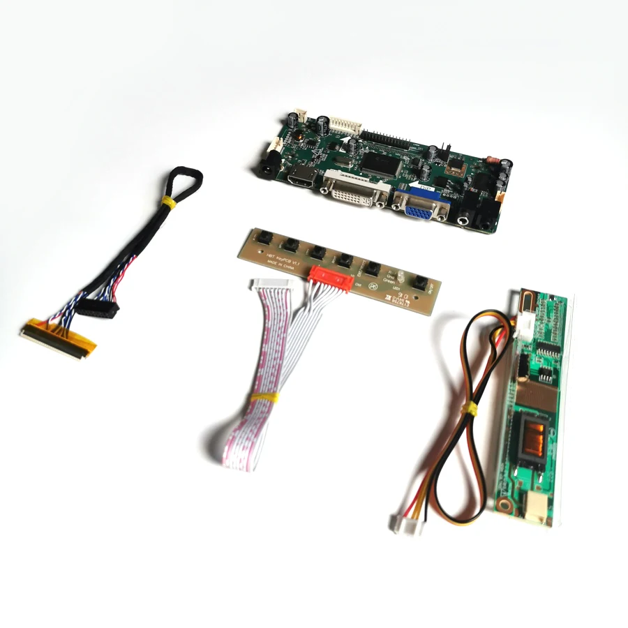 

For B170PW06 V2 V3 VGA+DVI M.NT68676 display controller drive card LCD monitor panel 1440*900 17" LVDS 30Pin CCFL DIY kit