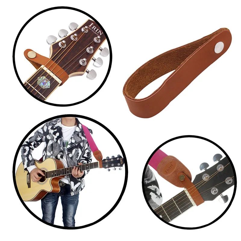 Ремень для гитары безопасный замок шейный ремень Кнопка головной убор адаптер